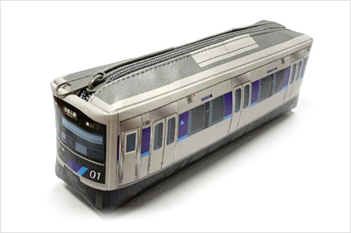 電車型ペンケース